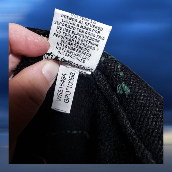 Vintage 90's White Stag Halloween Vest - Knit, Embroidered & Beaded - Pumpkins. - Picture 8 of 10